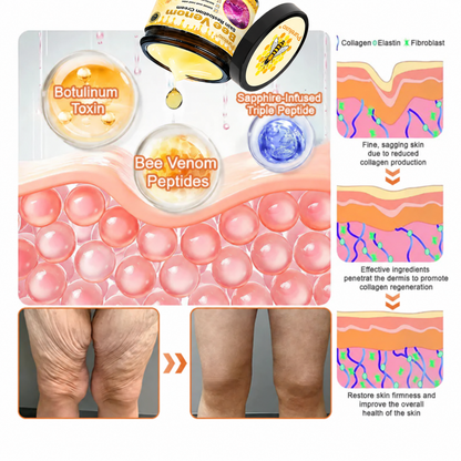 🔥Official Brand Shop丨Pureluxo® Bee venom Pro Comprehensive Cream—Tightening for Skin Types